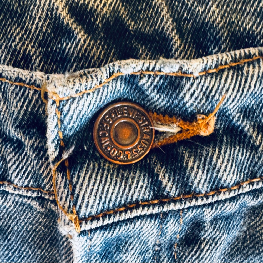 💖 Vintage Levi's 962 Orange Tab High Waist Jeans, Size 13 Jr. S - Picture 16 of 16